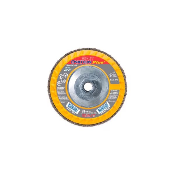 United Abrasives - Sait Ovation Flap Disc T27 5-1/2